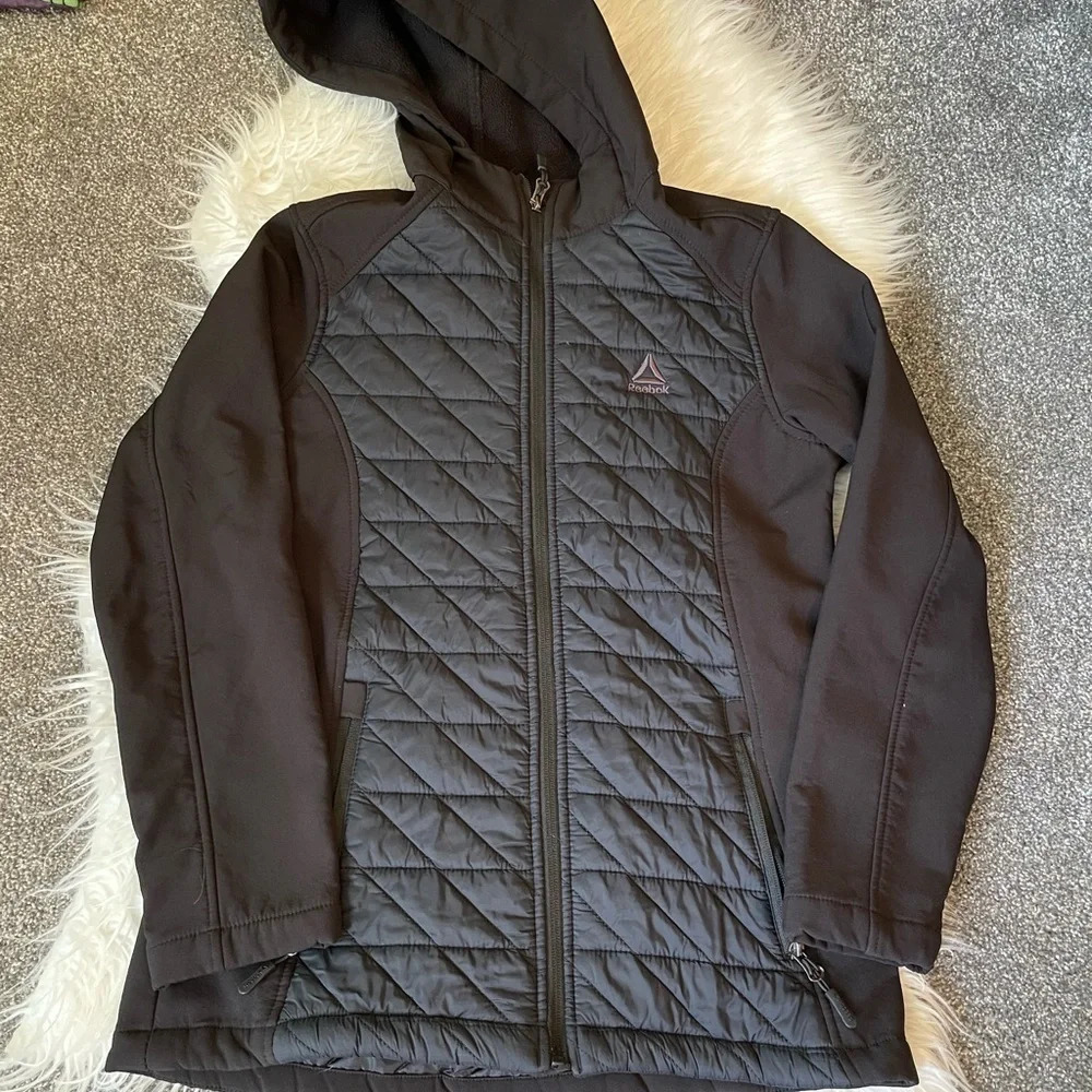 Girl’s Reebok full zip hooded winter coat XL